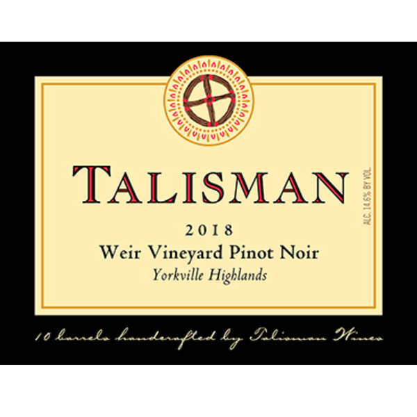 2017 Weir Vineyard Pinot Noir Yorkville Highlands