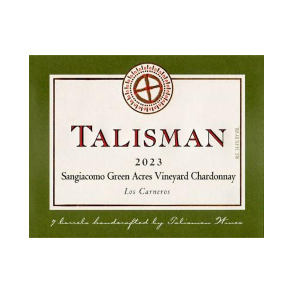 2023 Sangiacomo Green Acres Chardonnay Carneros