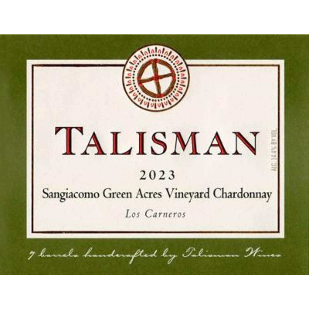 2023 Sangiacomo Green Acres Chardonnay Carneros